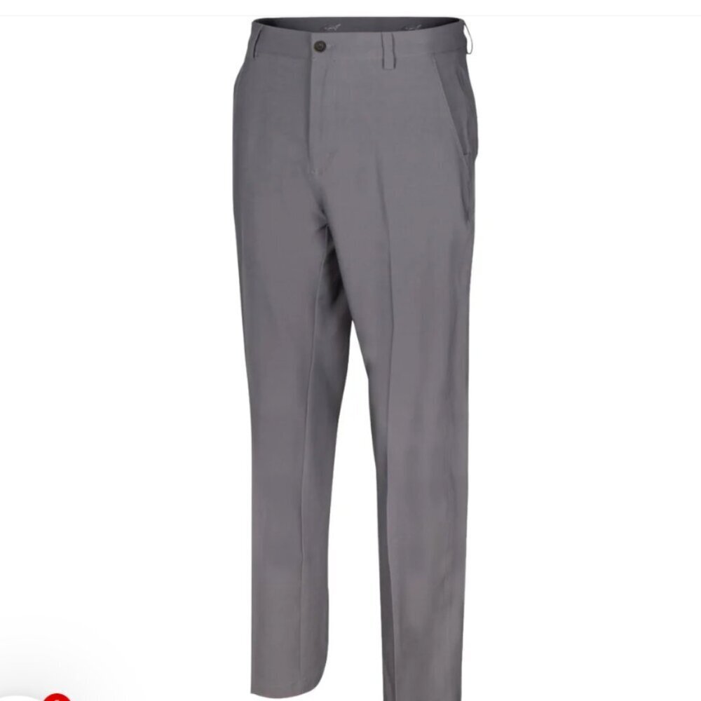 Greg Normal Men's Micro Lux Dark Gray Golf Athletic Pants, 38x30